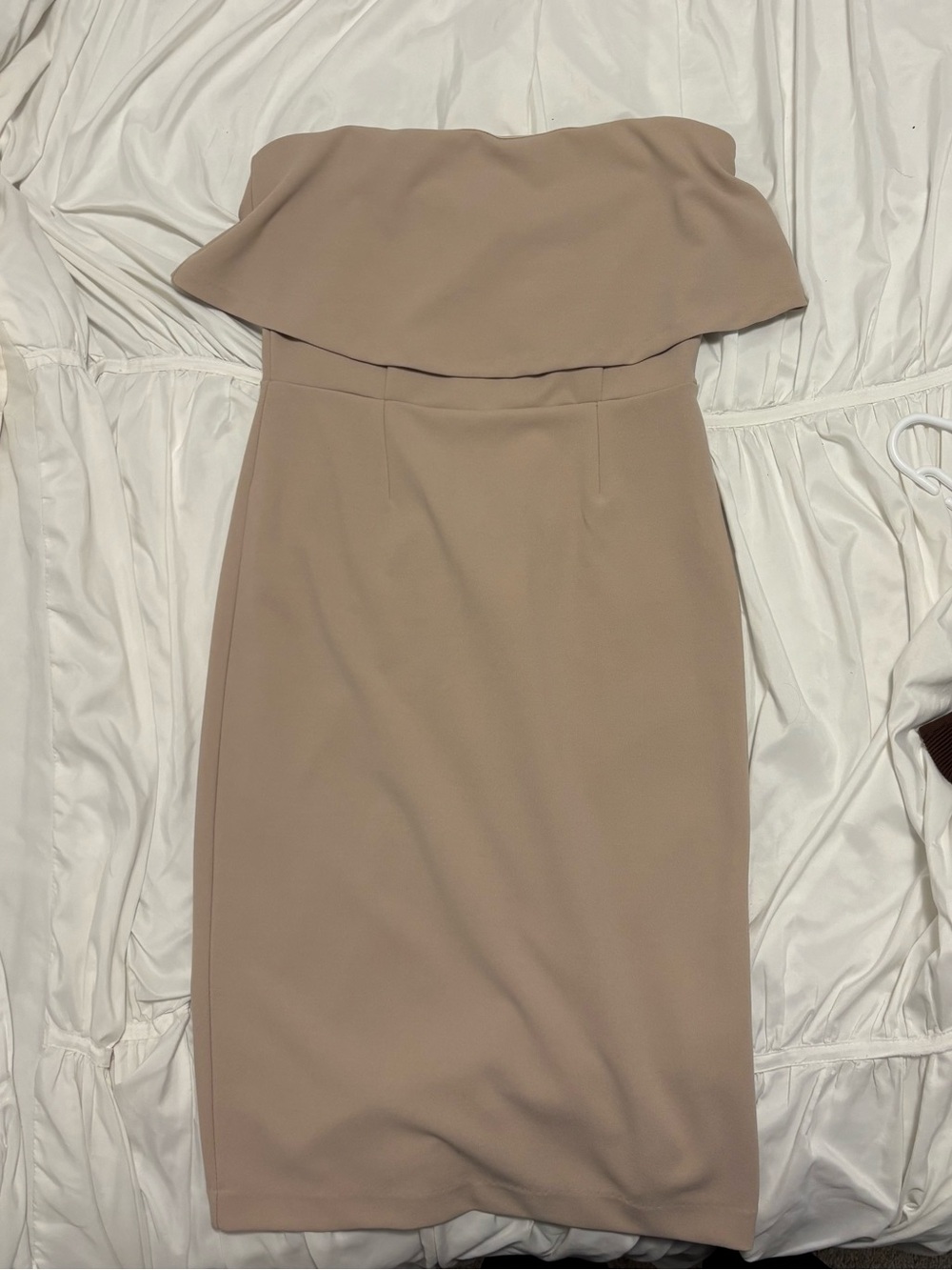 Dynamite Strapless Nude Pink Bodycon Dress